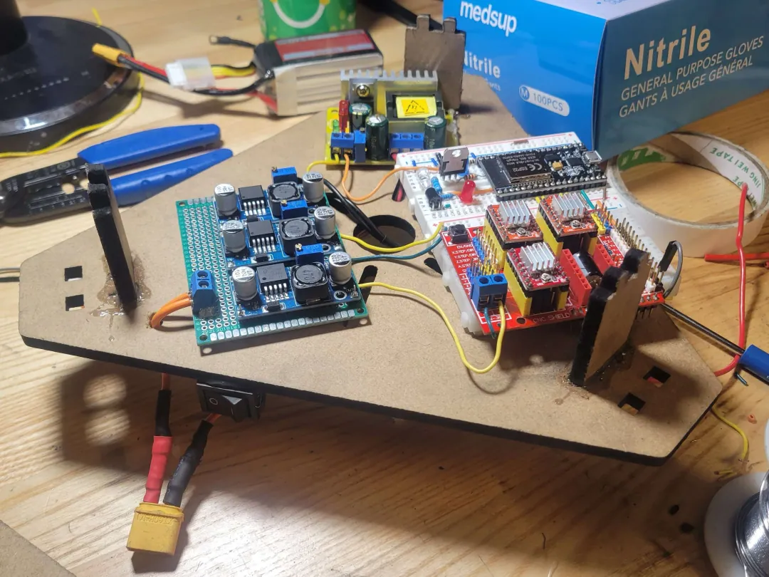 Full circuit and integration — project illustration