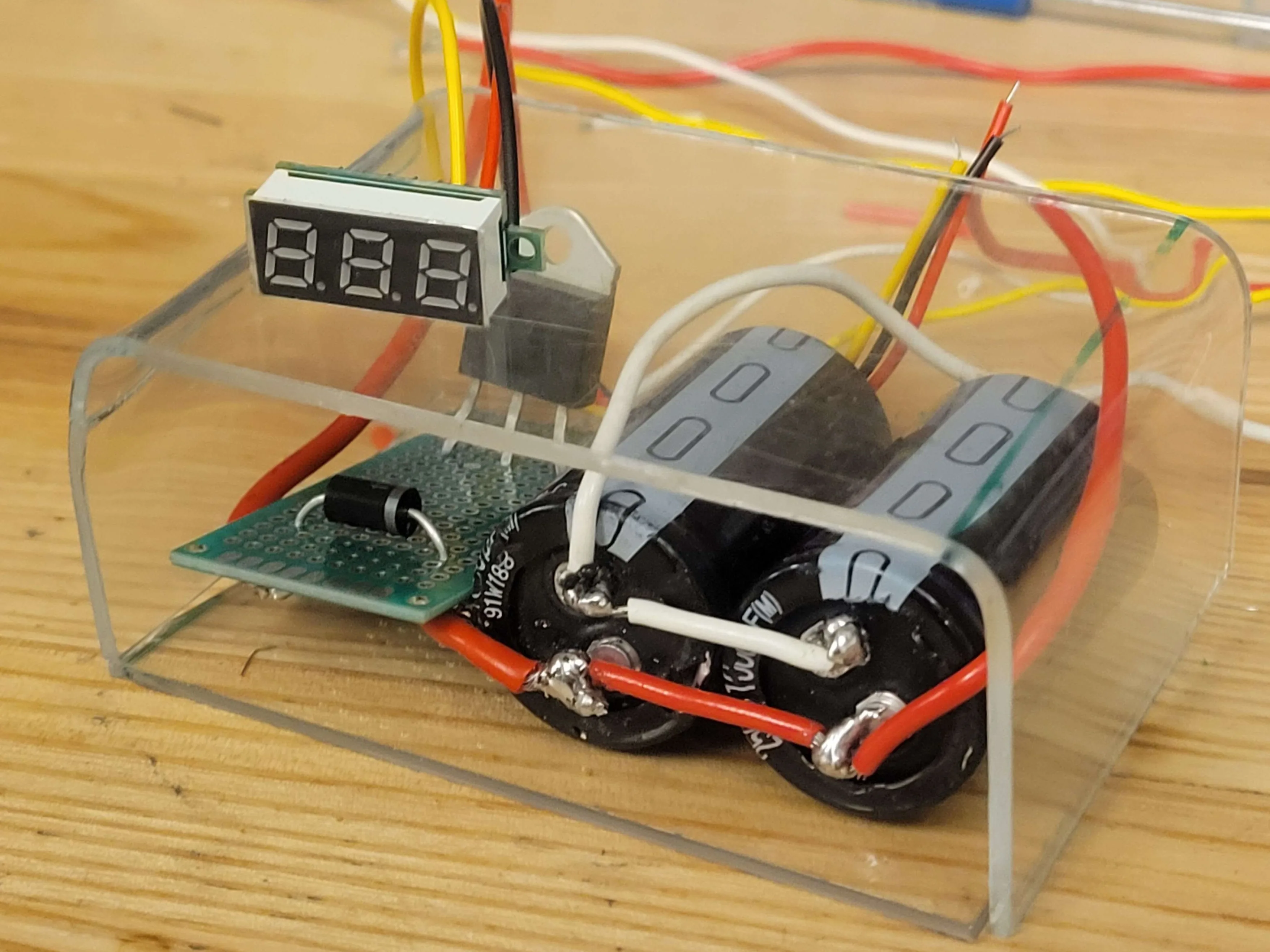 Full circuit and integration — project illustration