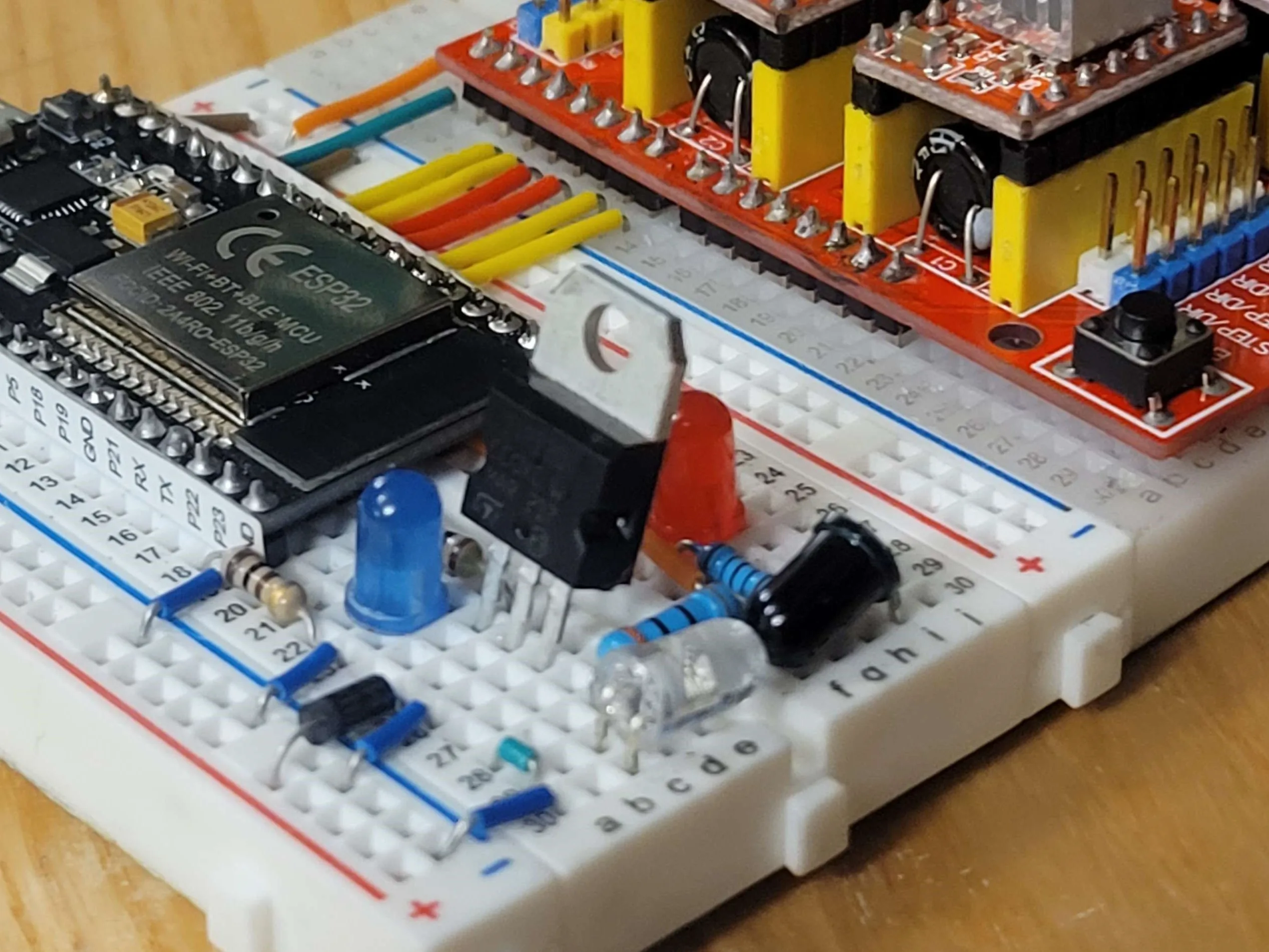 Full circuit and integration — project illustration