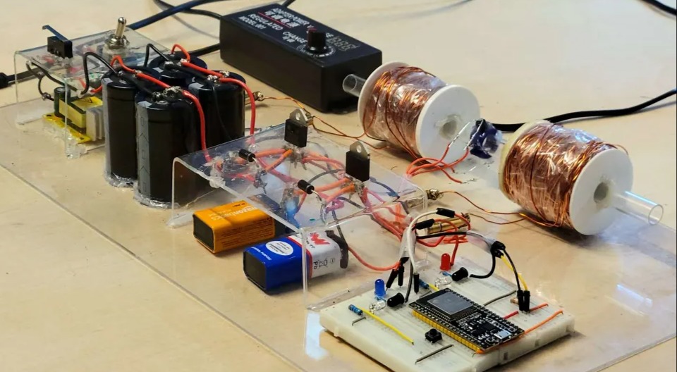 Multi-stage Coil Gun project