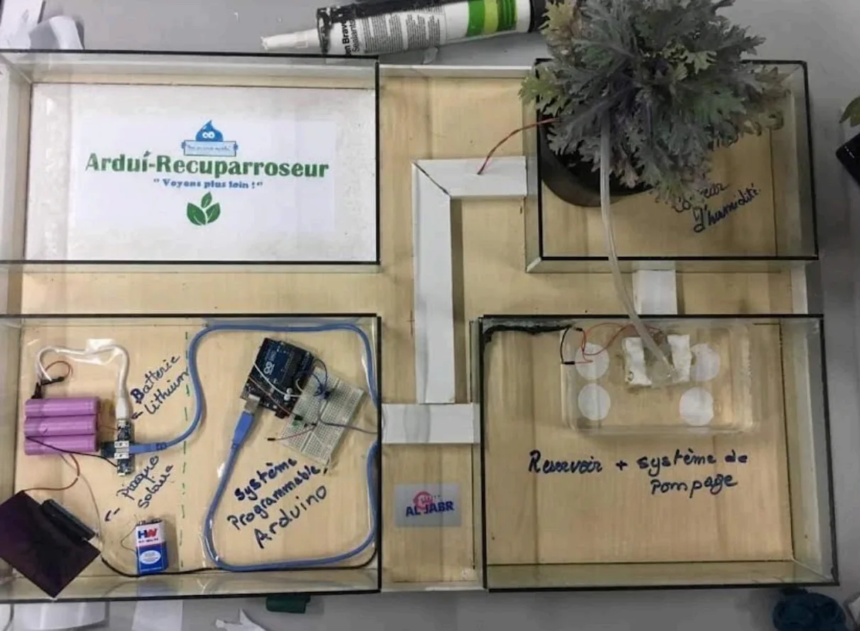 Automatic plant-watering project