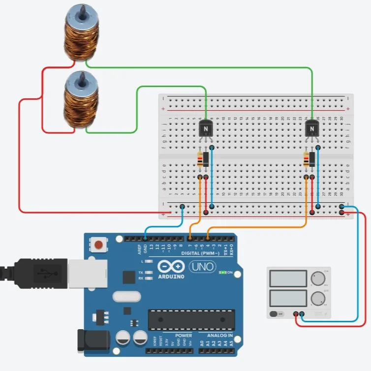 Final circuit — project illustration