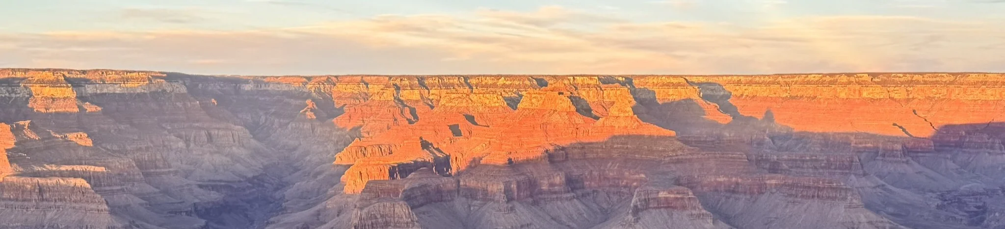 Rachad looking out over the Grand Canyon
