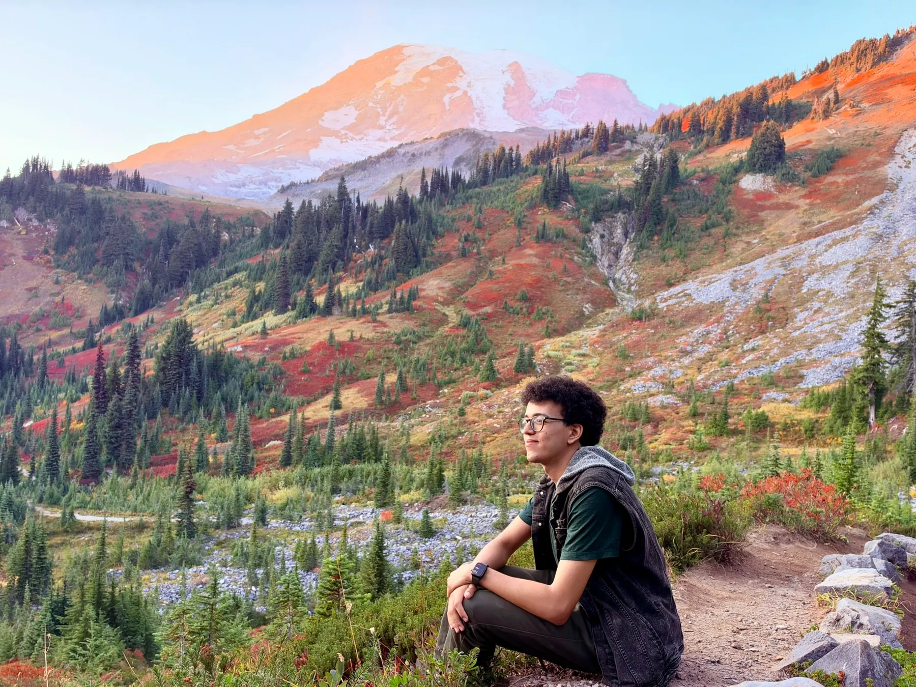 After-school Rainier trip — photograph 2